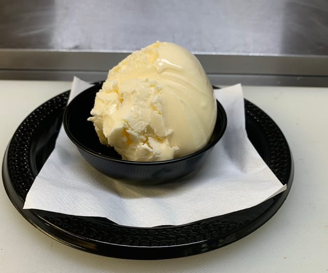 Vanilla Ice Cream (Not Homemade).