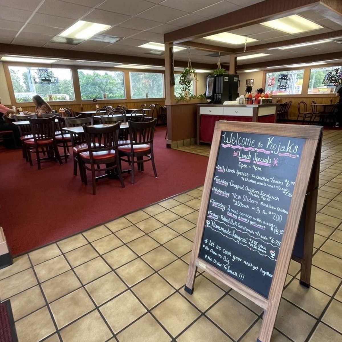 Indoor Dining Experience