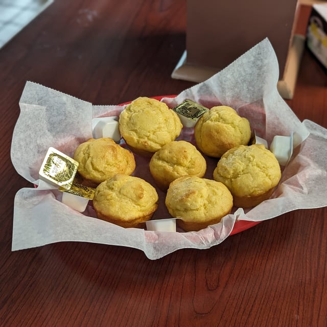 Corn Bread Muffin.