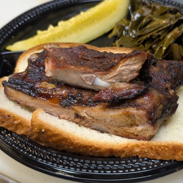Rib Sandwich.