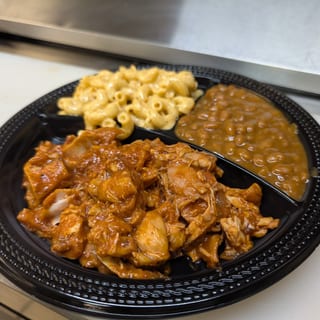 Chopped Bar-B-Que Chicken Dinner