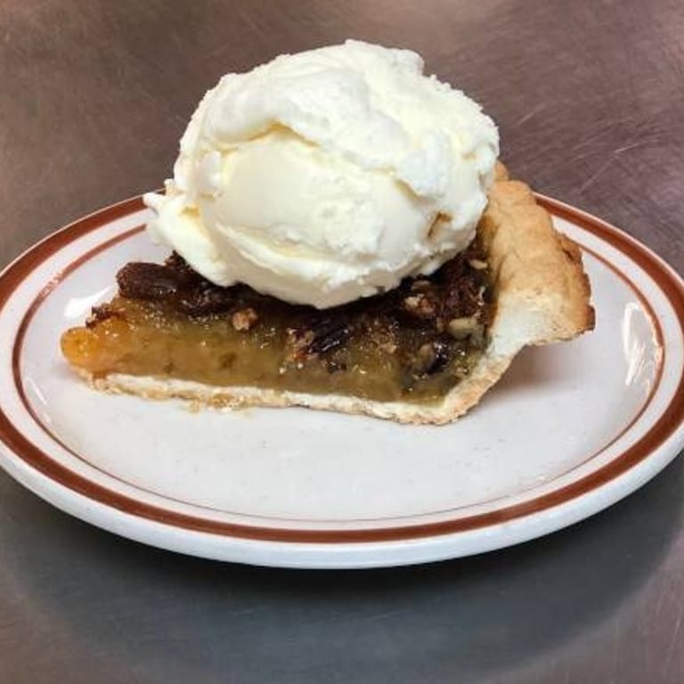 Indulge in our pecan pie